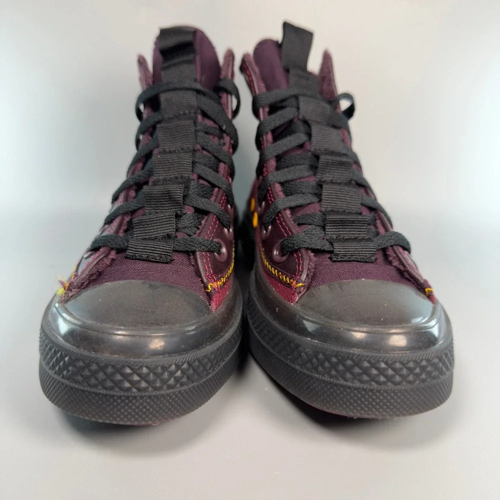 Converse Chuck Taylor All Star Cx Explore Women 6.5 6 1/2 Burgundy Black Sneaker
